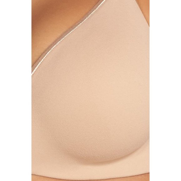 CAKE Croissant Nursing Bra Flexi-Wire Beige Nude 32D NEW - Picture 4 of 11
